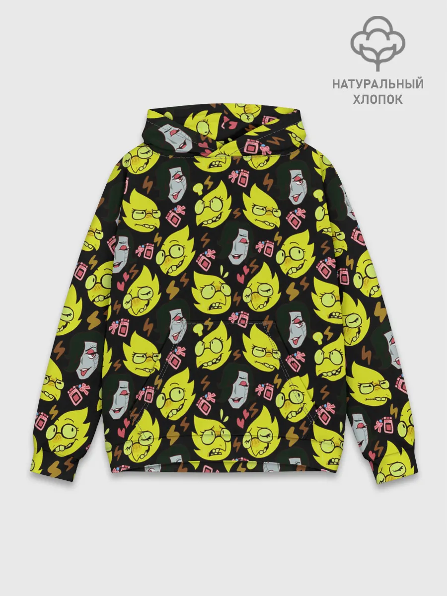 Худи мужской база хлопок / Undertale