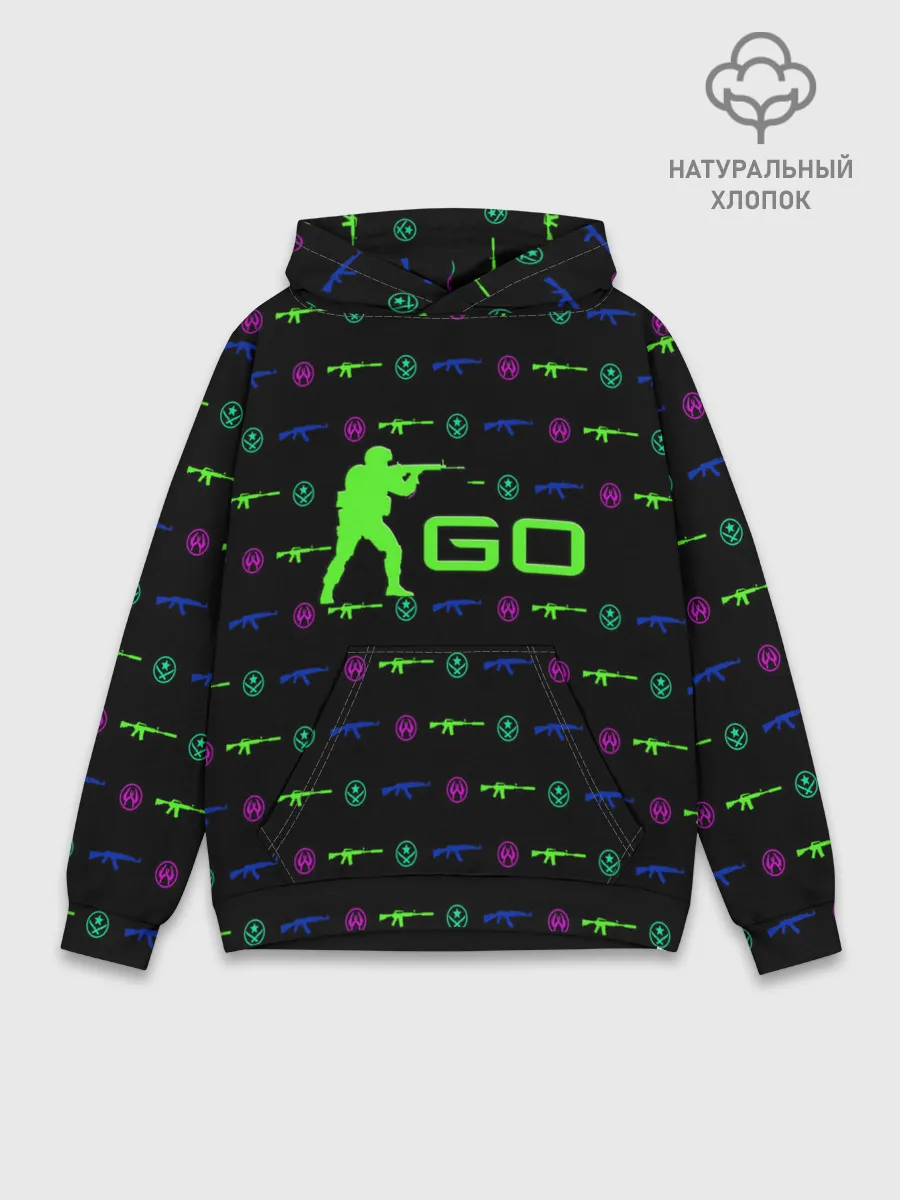 Худи мужской база хлопок / CS GO