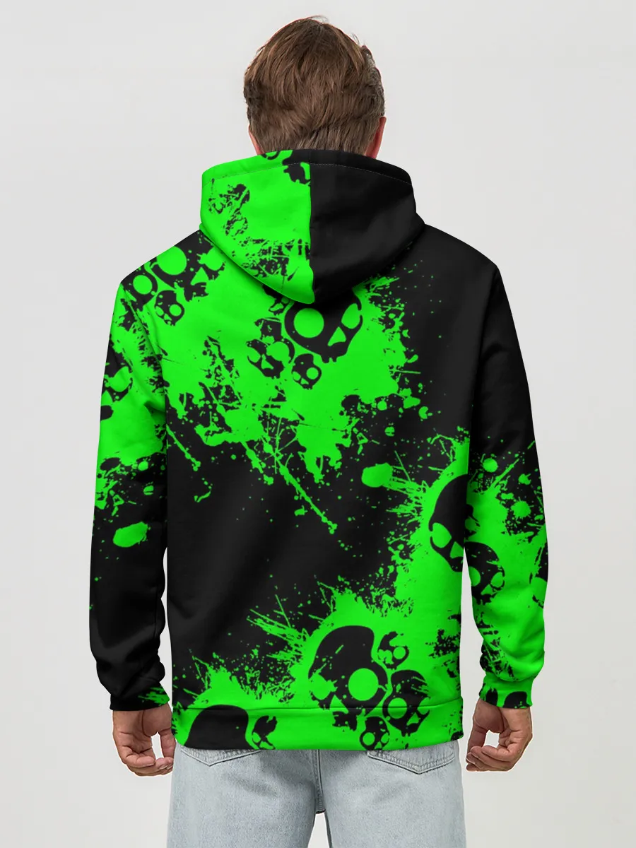 Худи мужской база хлопок / Undertale | Sans