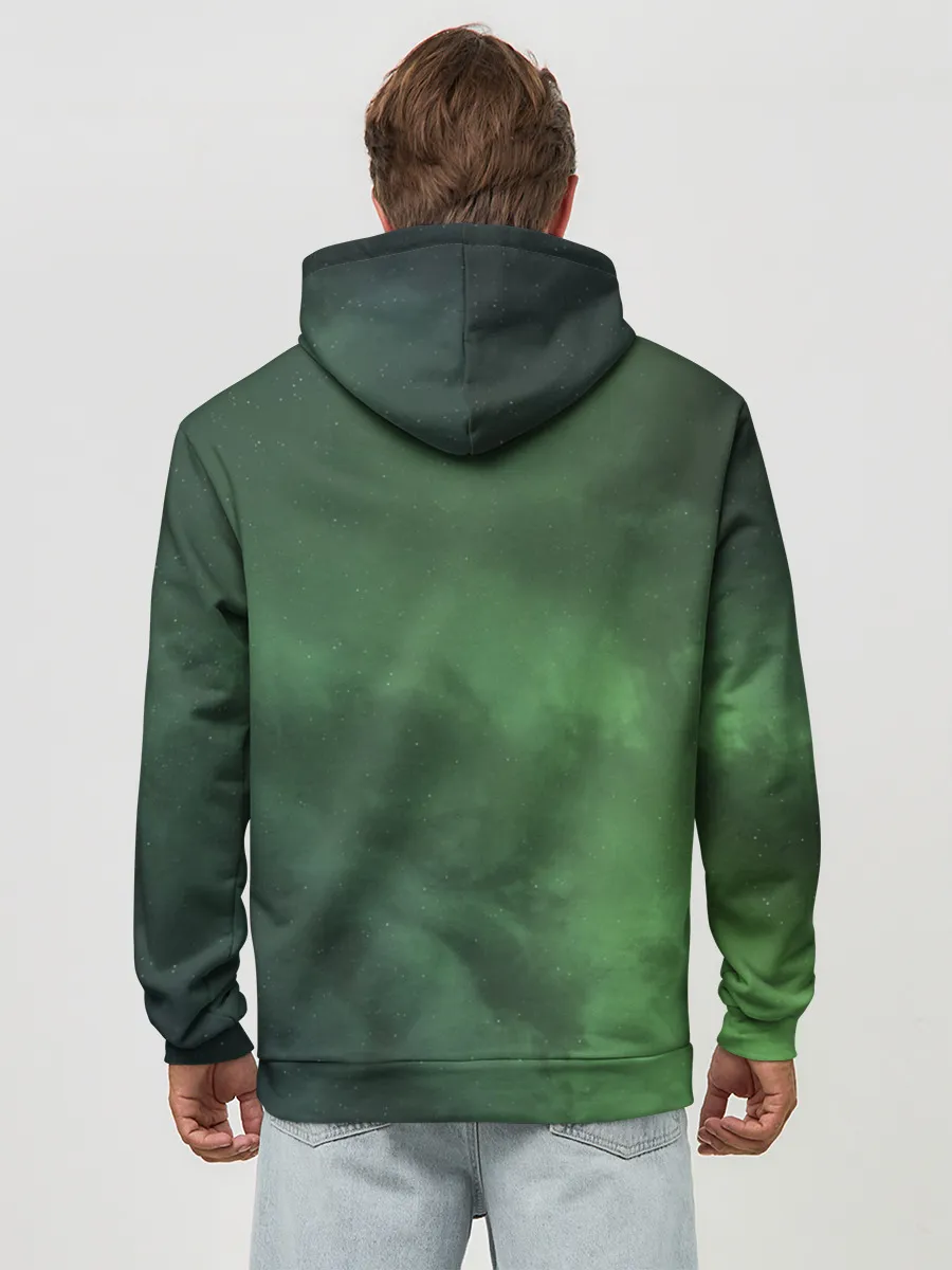 Худи мужской база хлопок / Абстракция