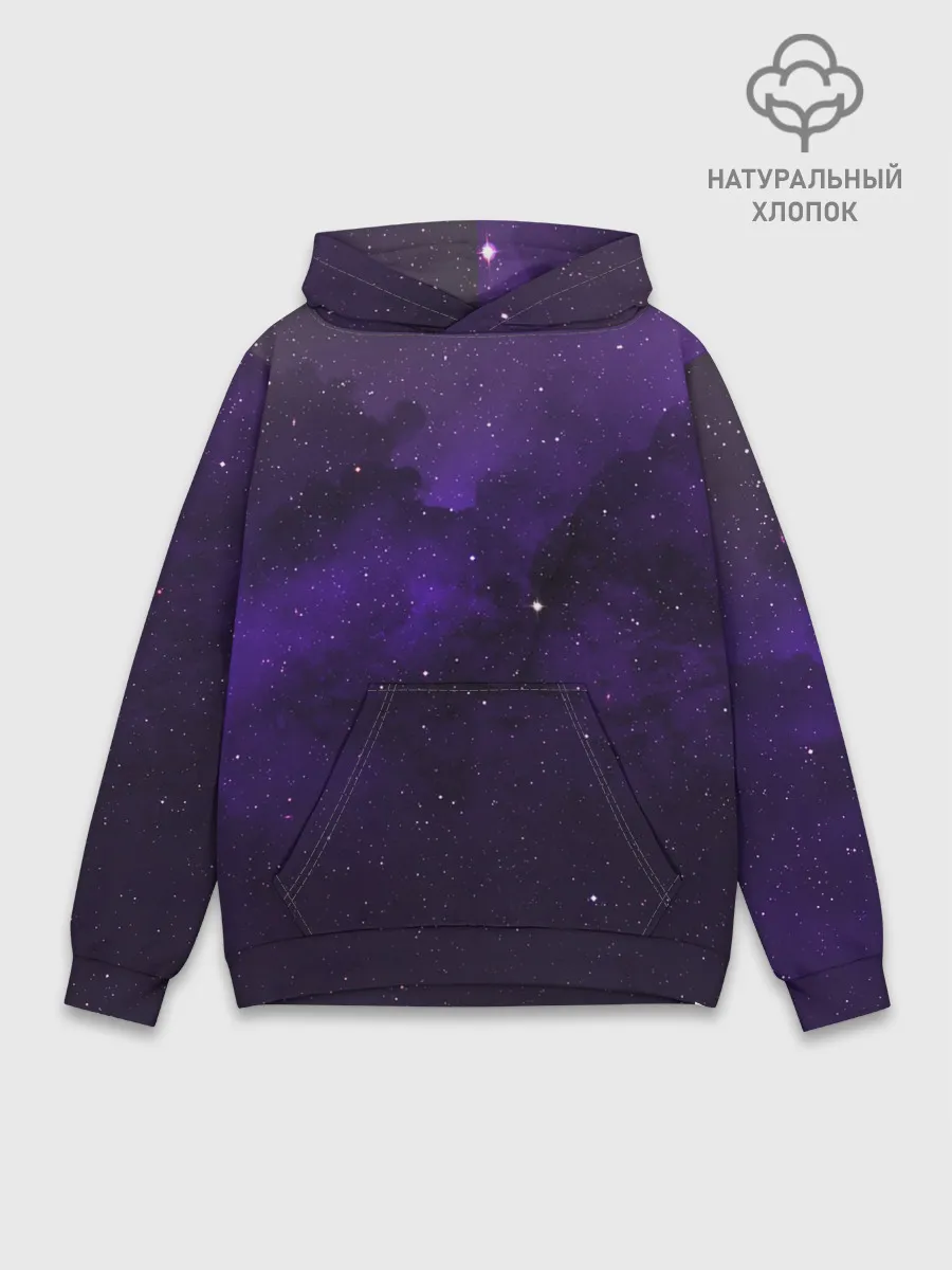 Худи мужской база хлопок / Космос