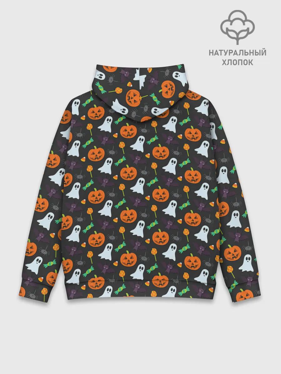 Худи мужской база хлопок / Праздничный хэллоуин