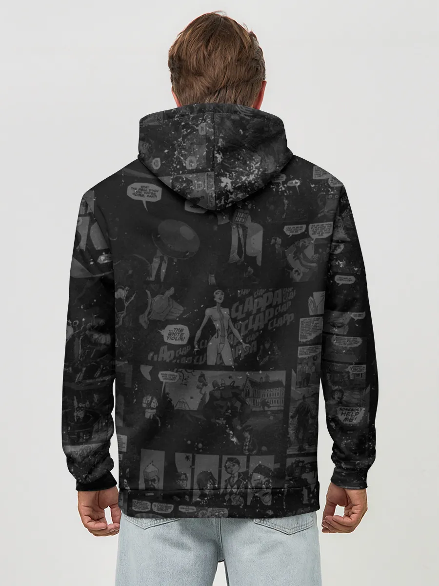 Худи мужской база хлопок / Академия Амбрелла