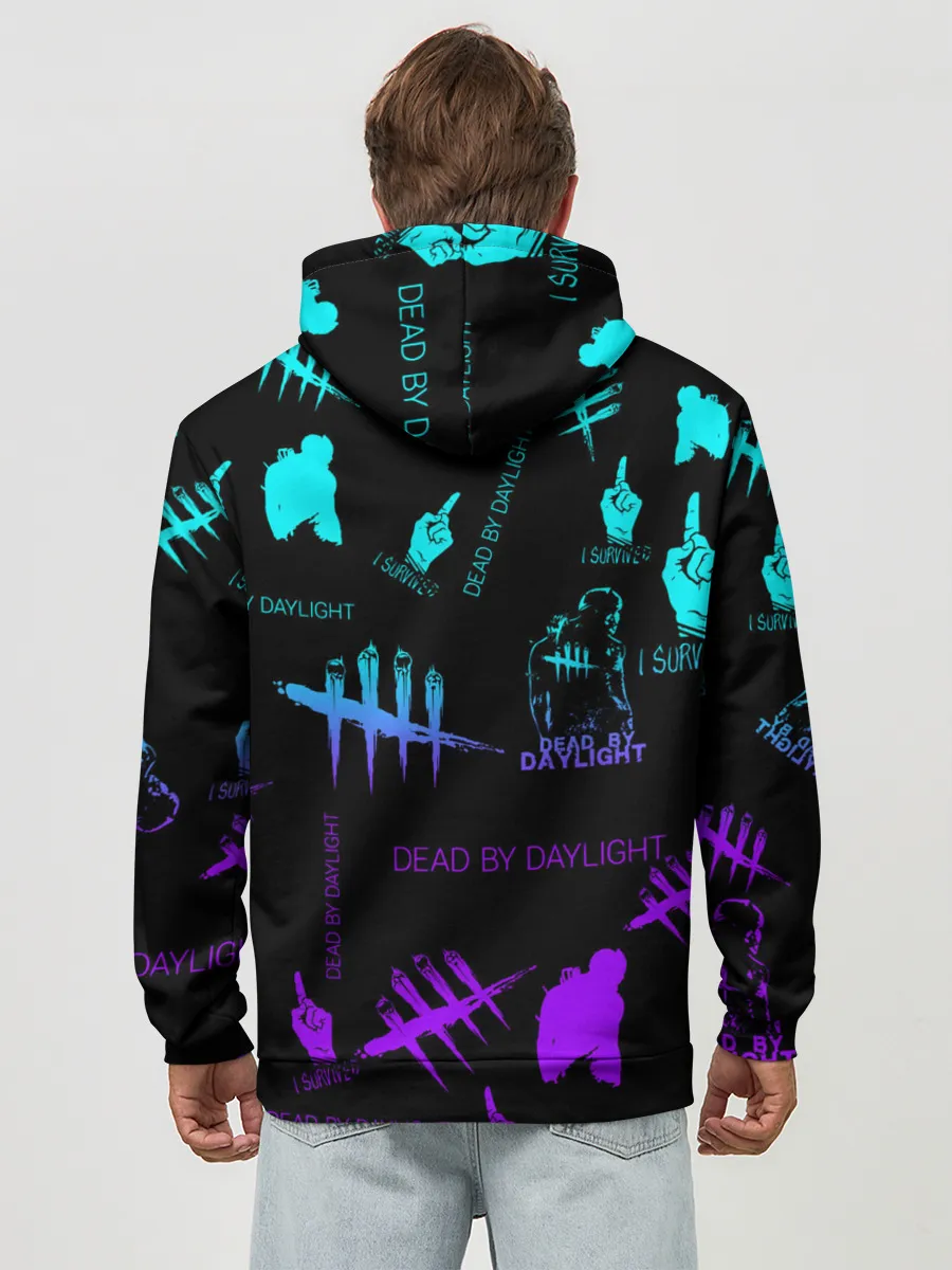 Худи мужской база хлопок / Dead by Daylight.