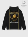 Худи мужской база хлопок / Lamborghini