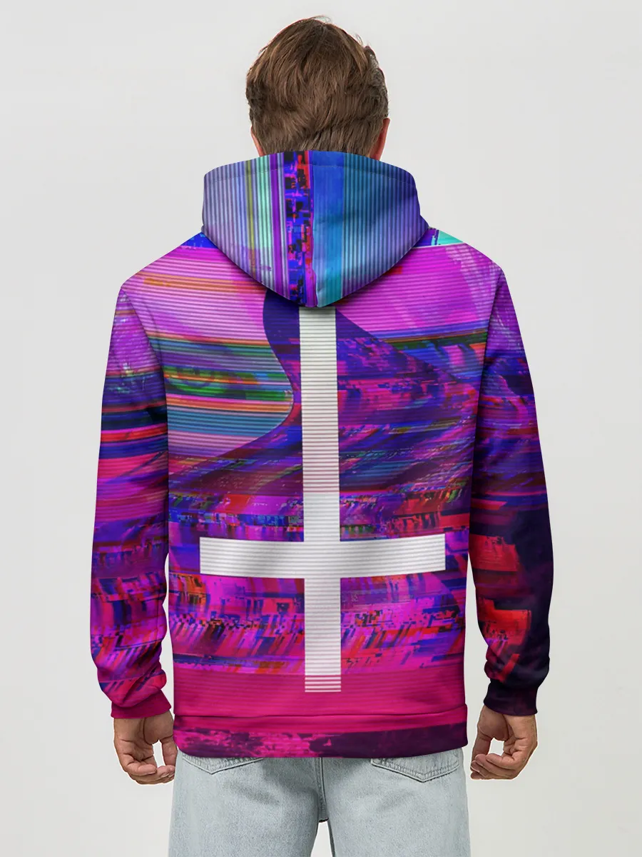 Худи мужской база хлопок / Cross