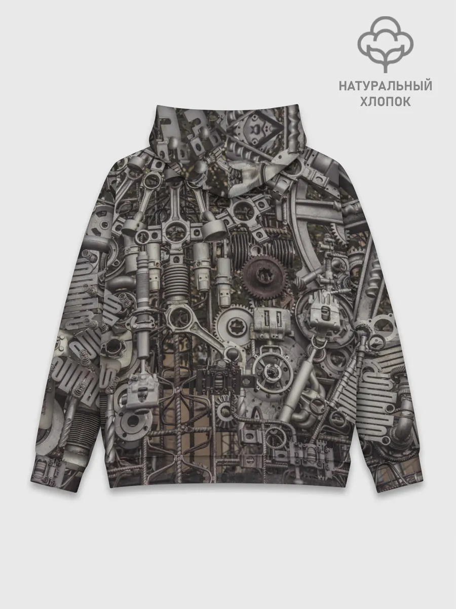 Худи мужской база хлопок / механизмы