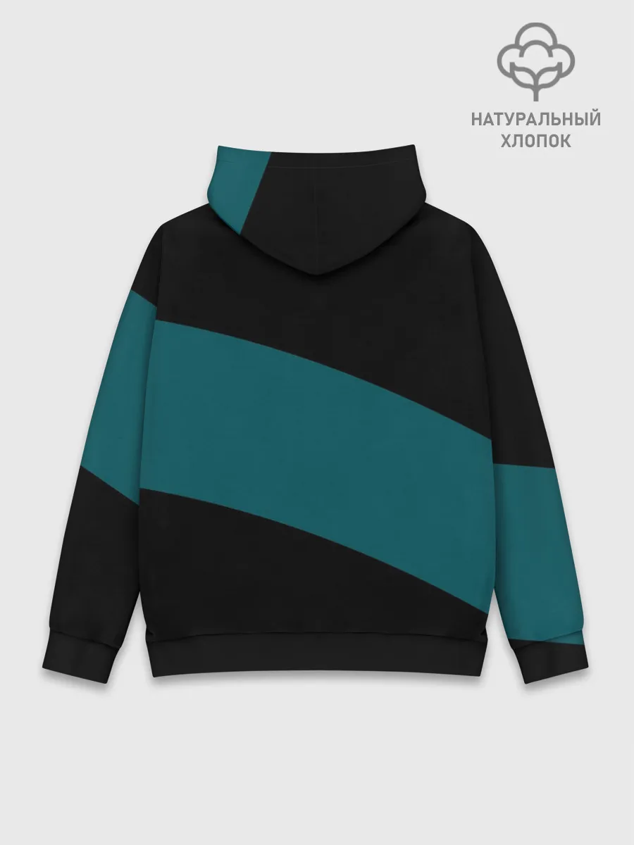 Худи мужской база хлопок / Сан-Хосе Шаркс