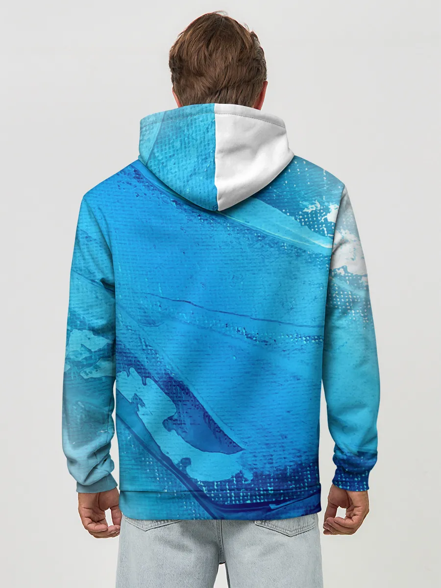 Худи мужской база хлопок / ФУТБОЛ РОССИЯ / Russia