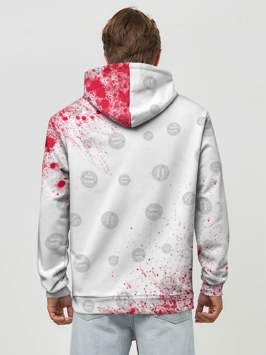 Худи мужской база хлопок / FC BAYERN / БАВАРИЯ