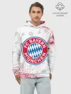 Худи мужской база хлопок / FC BAYERN / БАВАРИЯ