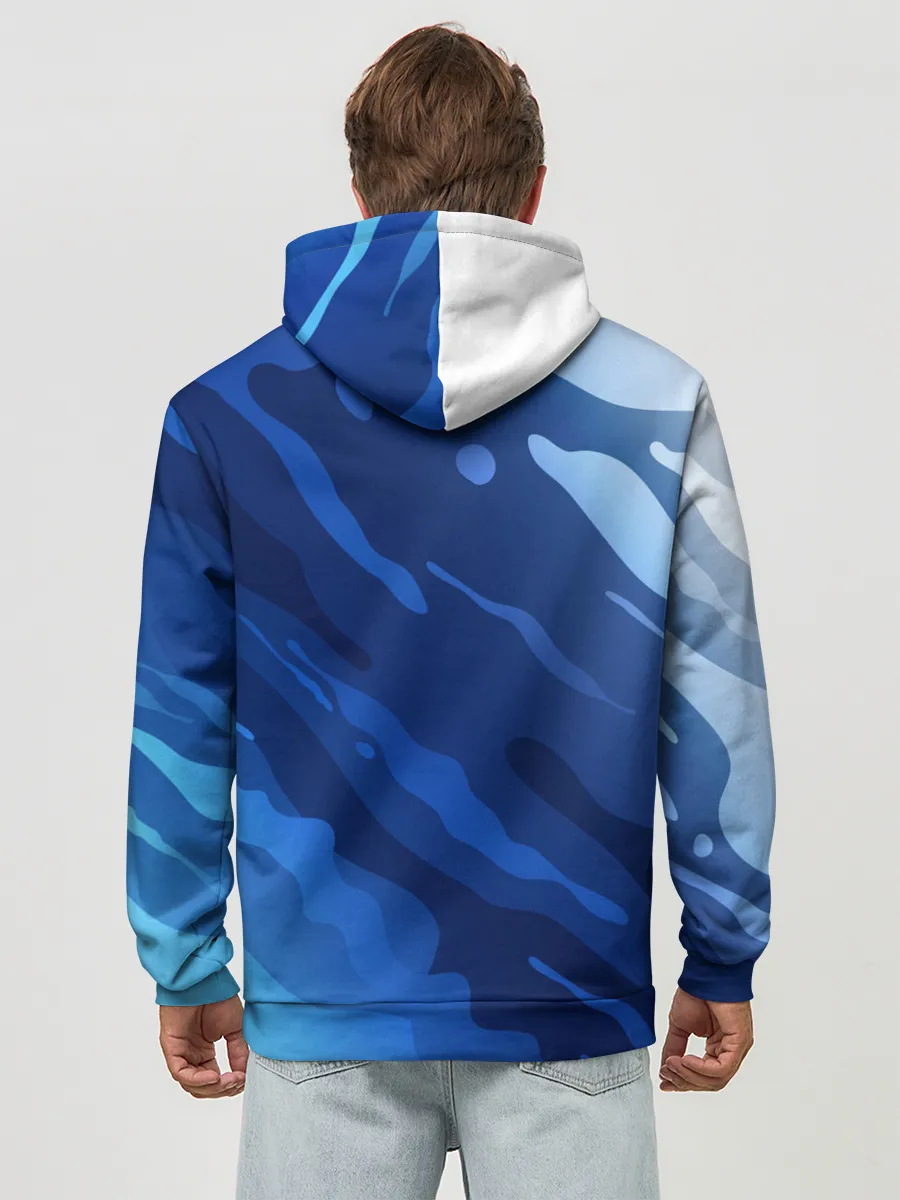 Худи мужской база хлопок / SSC NAPOLI / Наполи