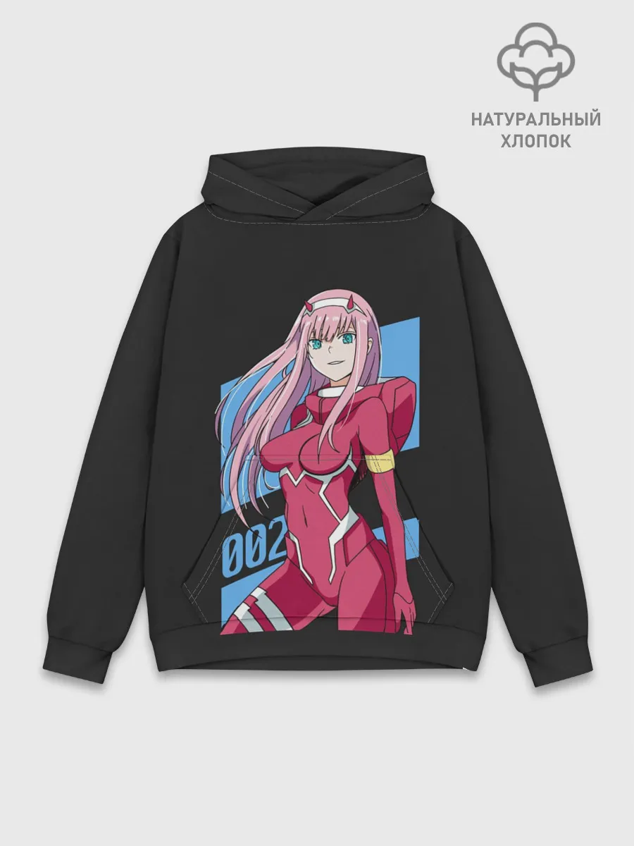 Худи мужской база хлопок / Zero Two in costume