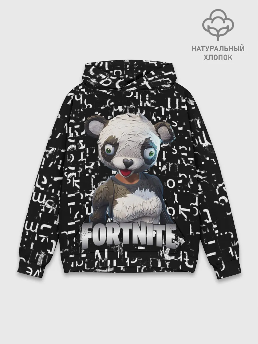 Худи мужской база хлопок / Fortnite | Panda
