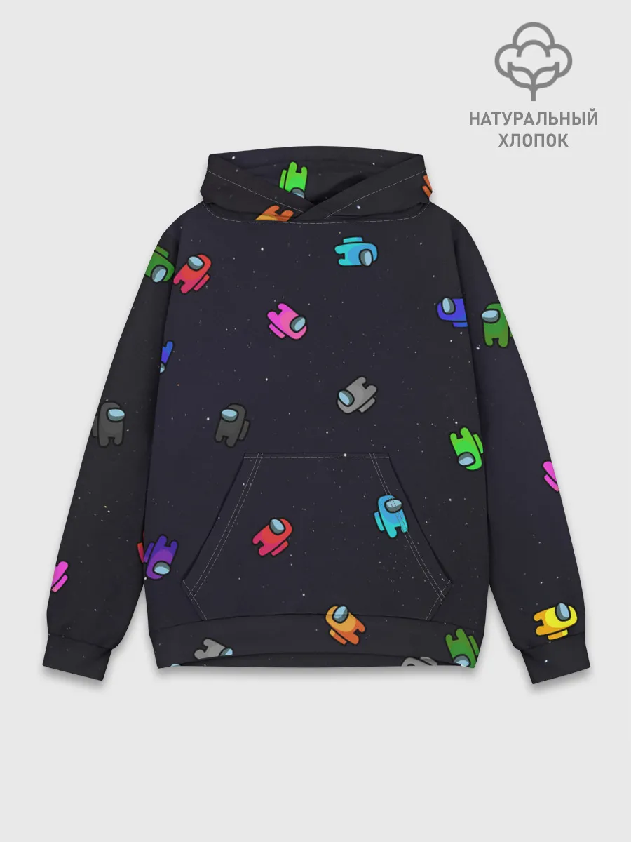 Худи мужской база хлопок / Among Us