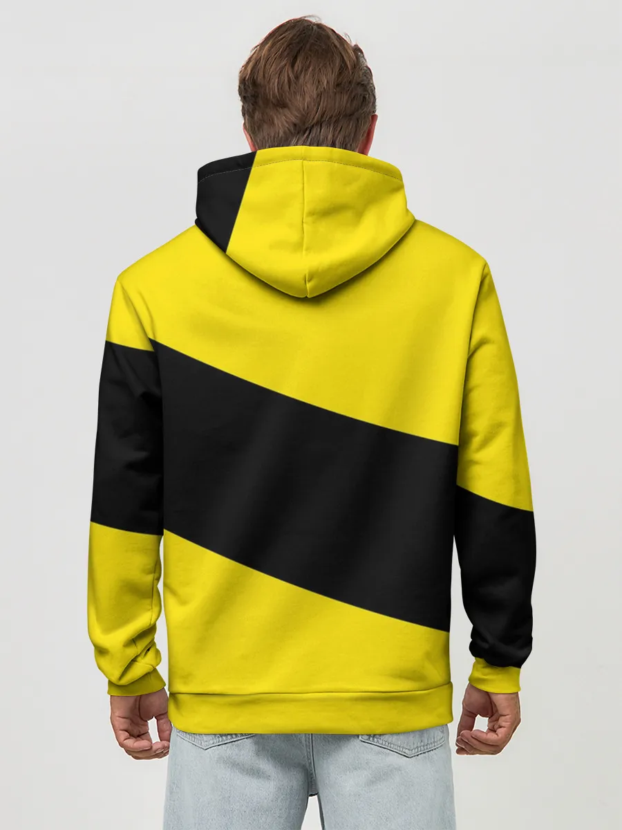 Худи мужской база хлопок / Питтсбург Пингвинз