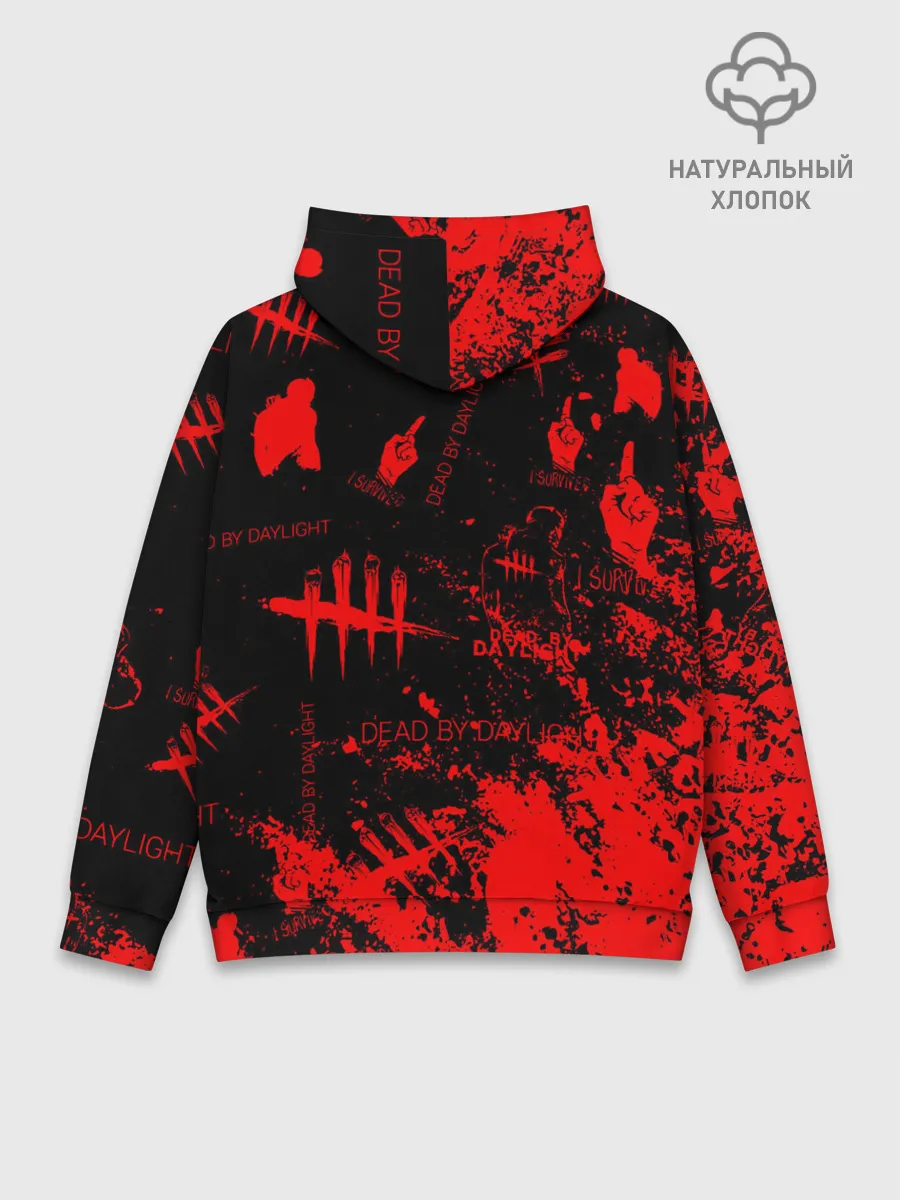 Худи мужской база хлопок / Dead by Daylight.