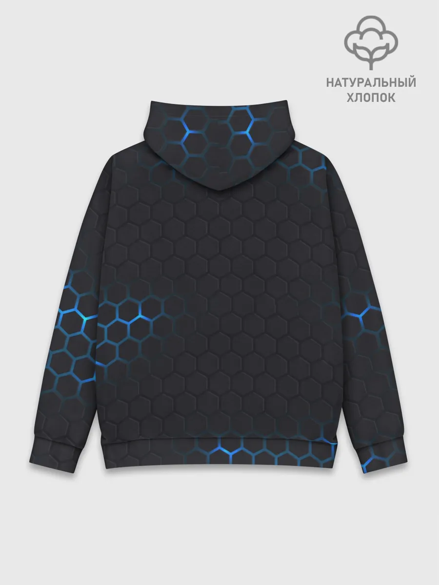 Худи мужской база хлопок / ЪУЪ СЪУКА