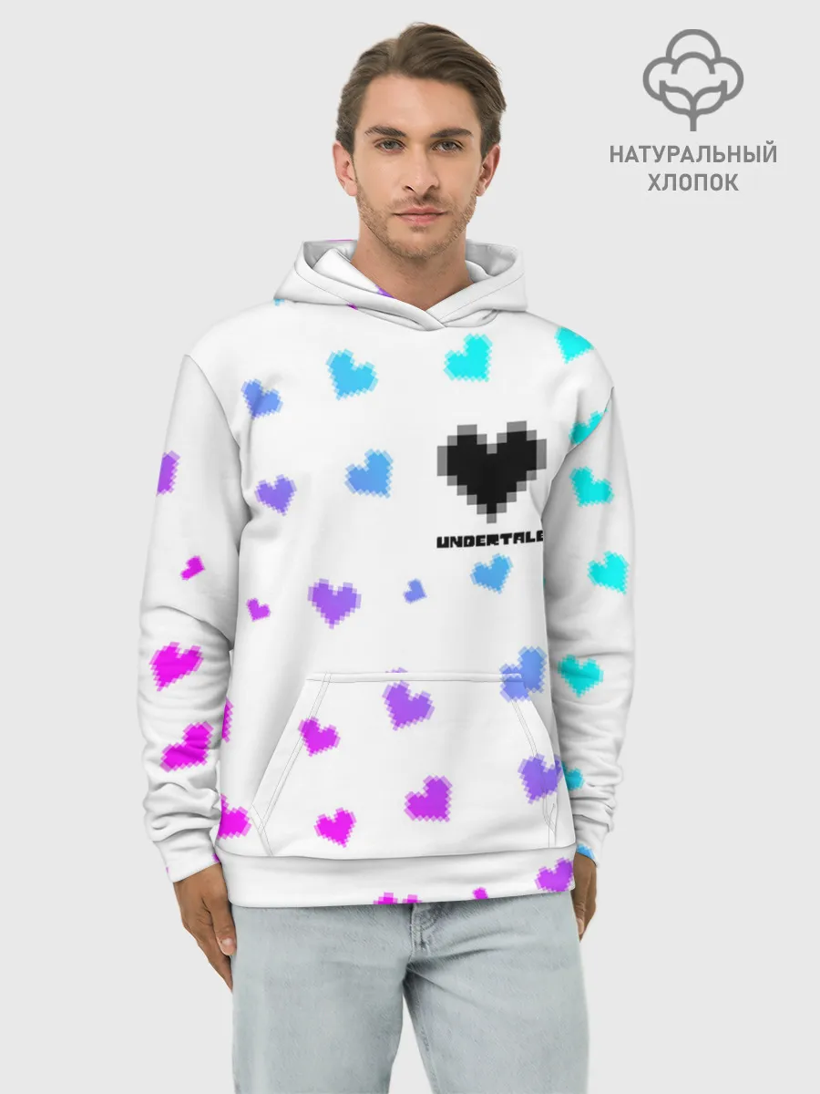Худи мужской база хлопок / UNDERTALE / АНДЕРТЕЙЛ