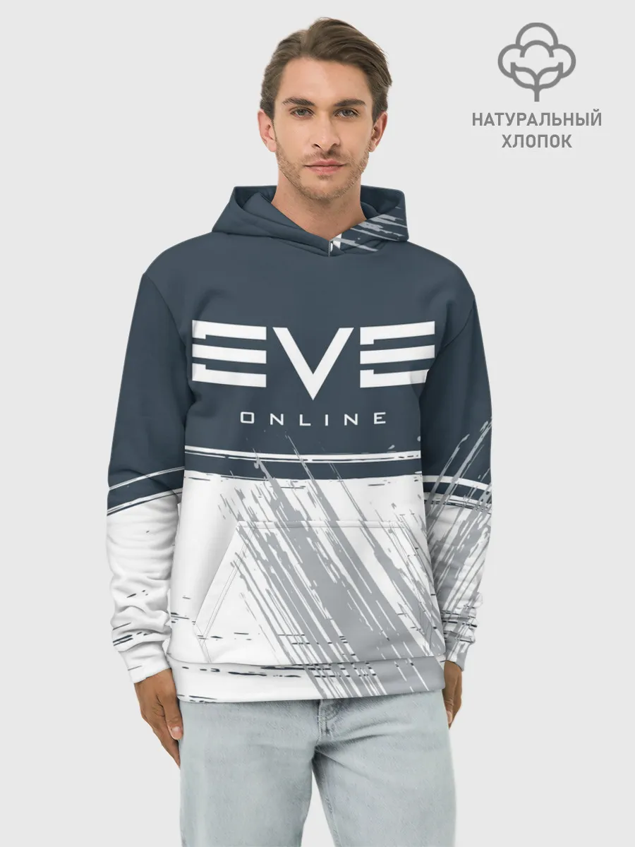 Худи мужской база хлопок / EVE ONLINE / ИВ ОНЛАЙН