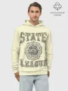 Худи мужской база хлопок / State League