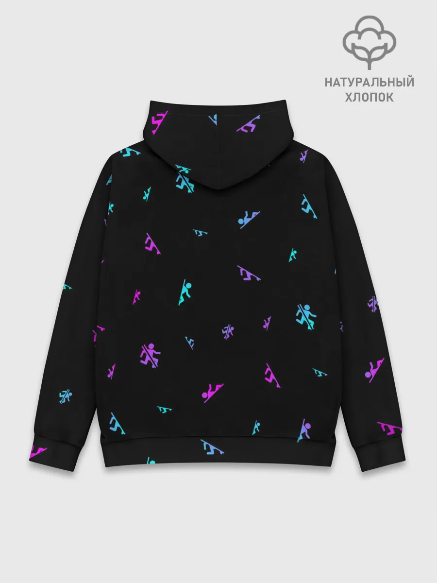 Худи мужской база хлопок / PORTAL / ПОРТАЛ