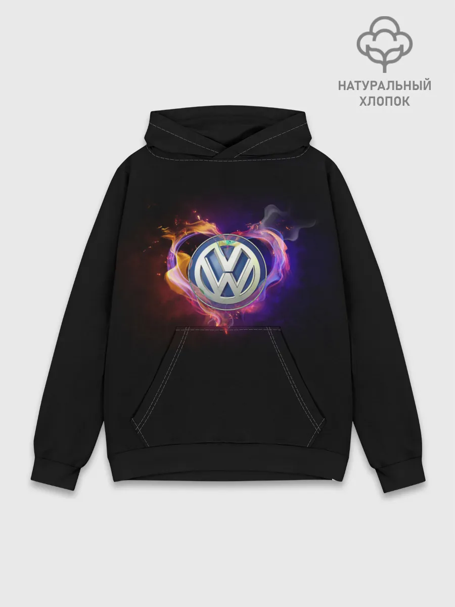 Худи мужской база хлопок / Volkswagen