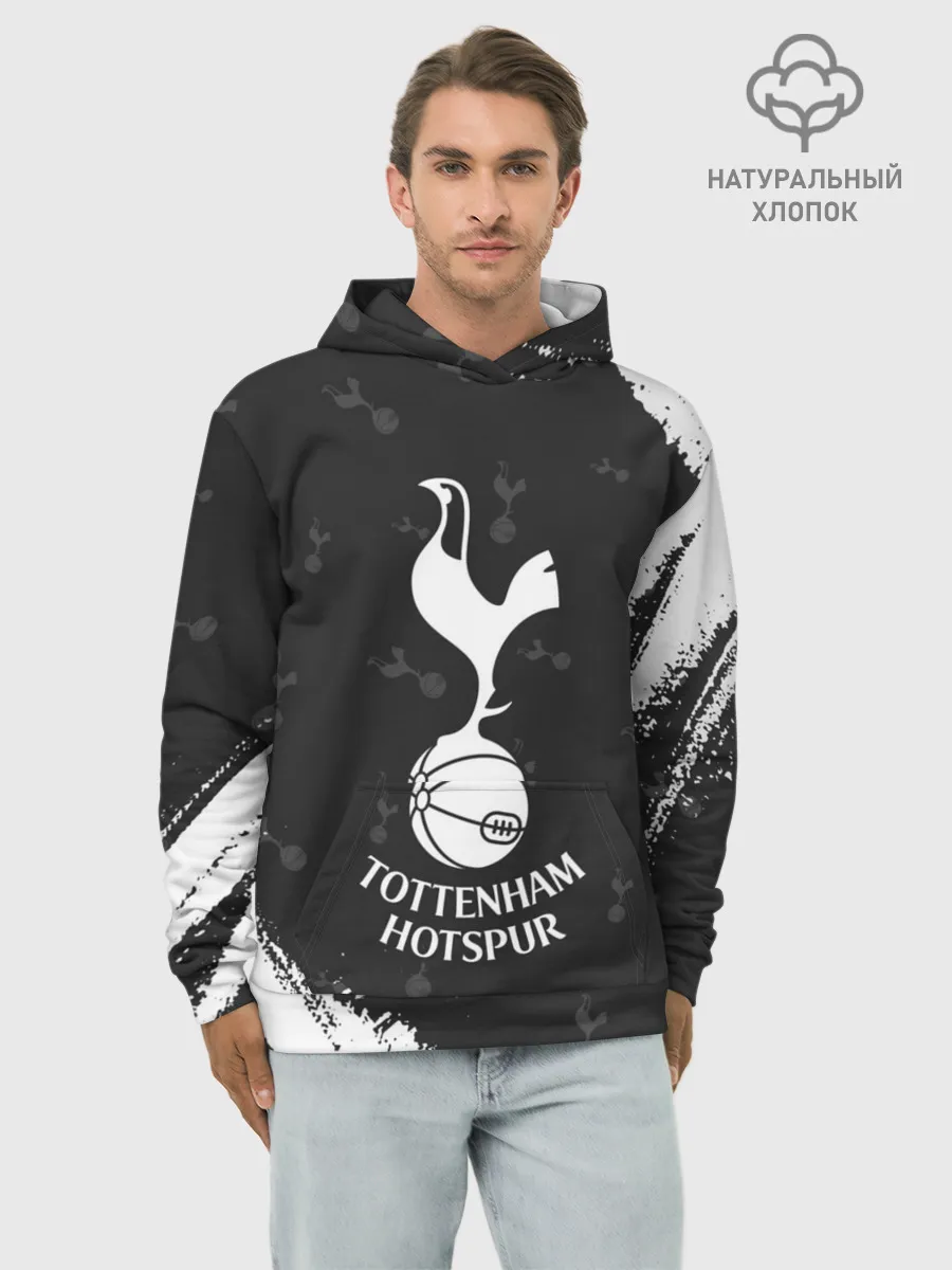 Худи мужской база хлопок / TOTTENHAM HOTSPUR / Тоттенхэм
