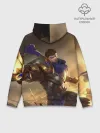 Худи мужской база хлопок / League of legends Гарен