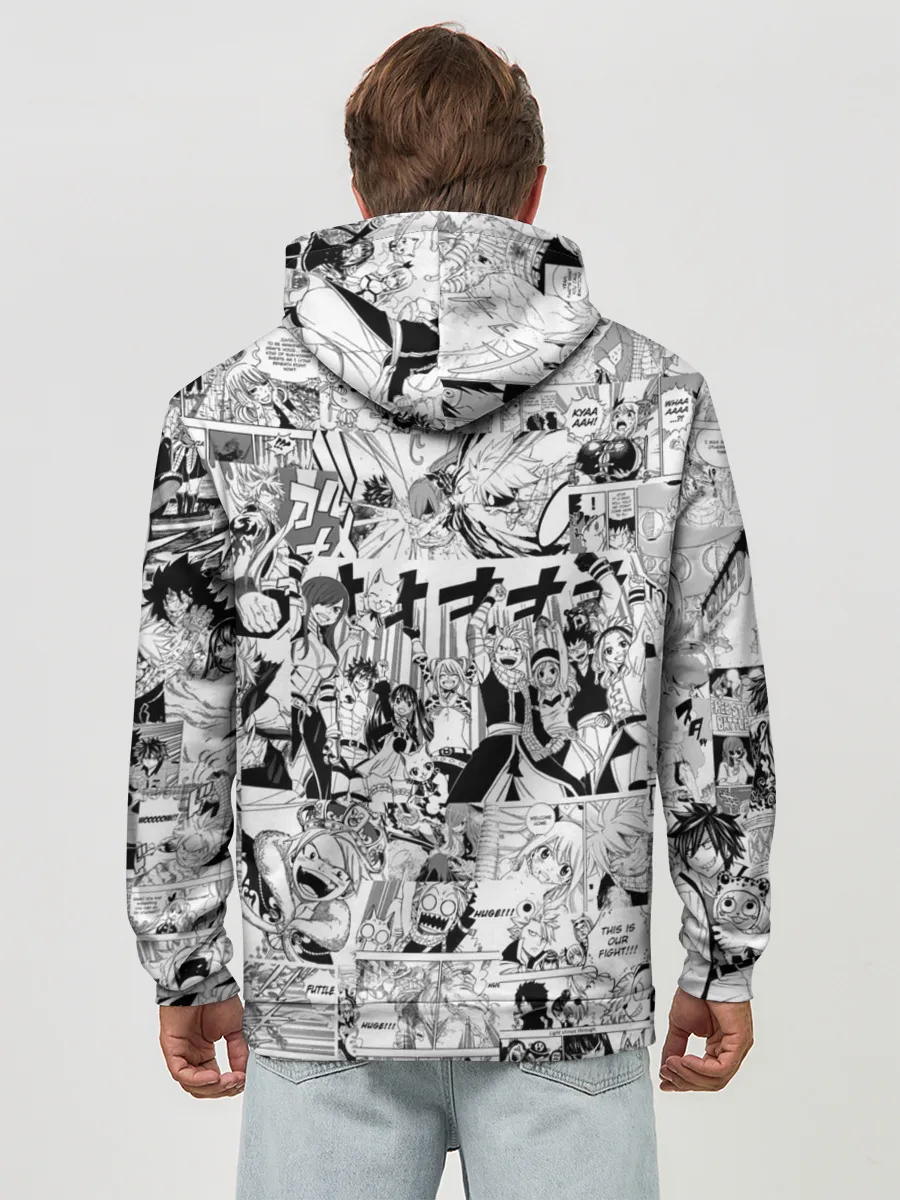 Худи мужской база хлопок / Хвост Феи Грей