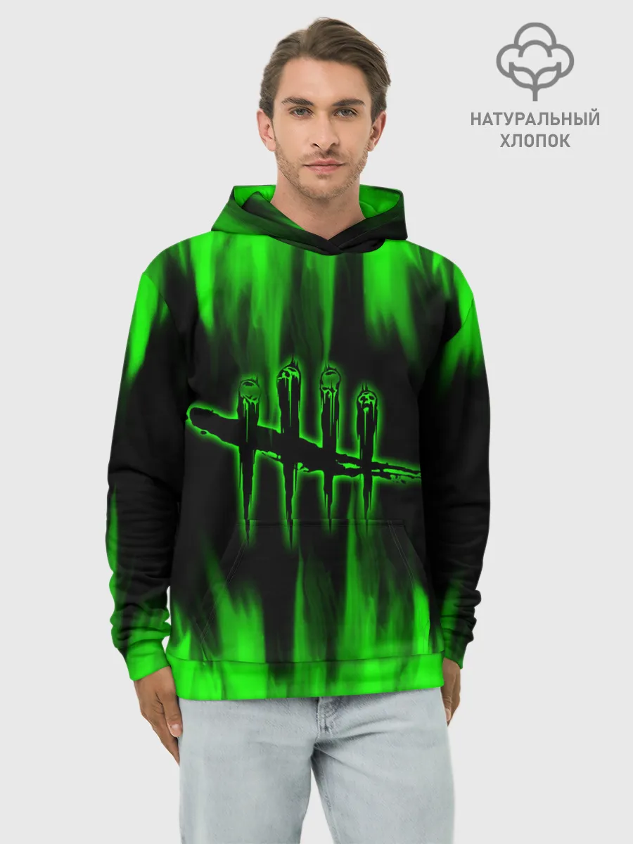 Худи мужской база хлопок / Dead by Daylight.
