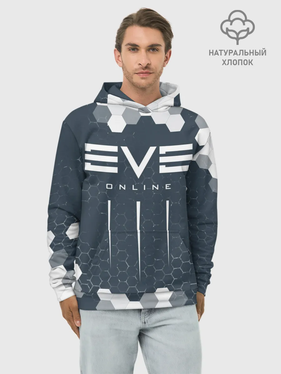 Худи мужской база хлопок / EVE ONLINE / ИВ ОНЛАЙН