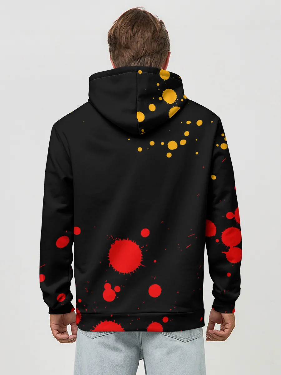 Худи мужской база хлопок / БЕЗ МУЖИКОВ