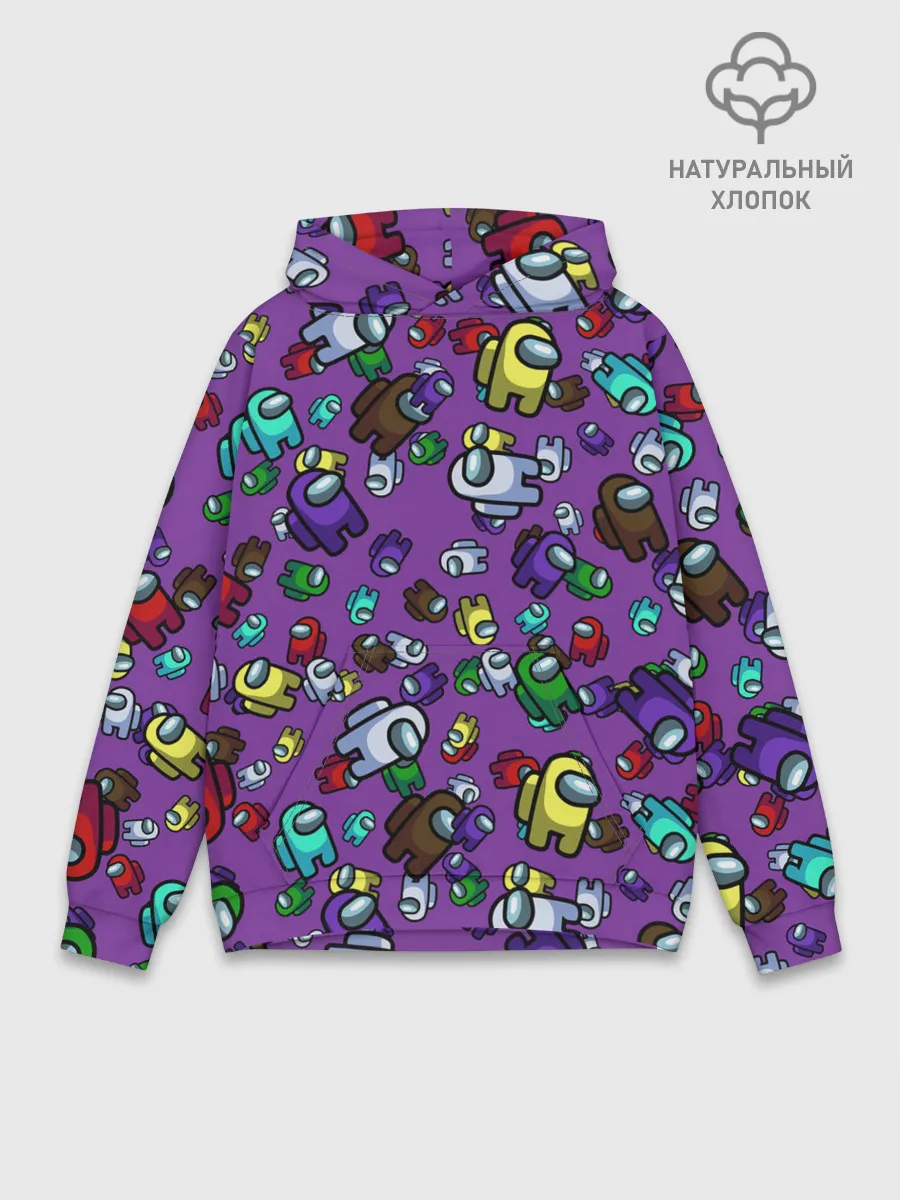 Худи мужской база хлопок / Among us