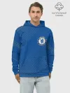 Худи мужской база хлопок / CHELSEA F.C. / ЧЕЛСИ
