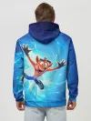Худи мужской база хлопок / Crash Bandicoot