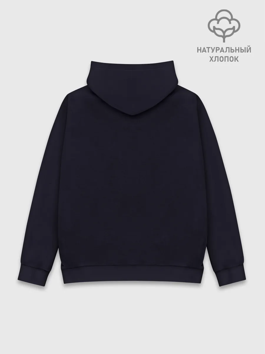 Худи мужской база хлопок / Pikachu Pika Pika