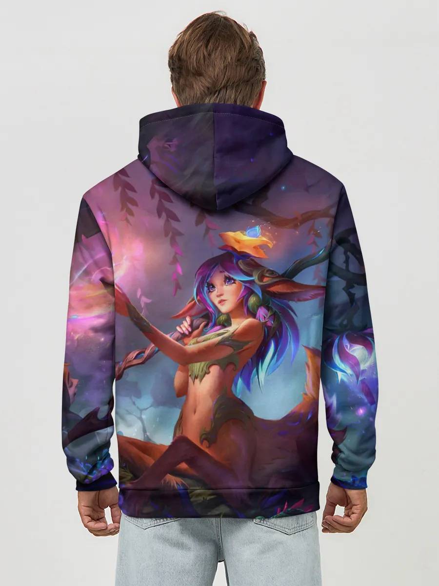 Худи мужской база хлопок / League of legends