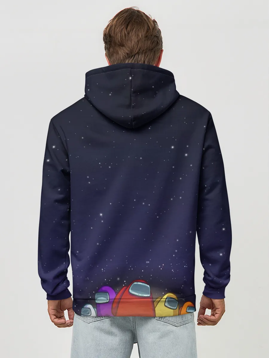 Худи мужской база хлопок / Among Us team