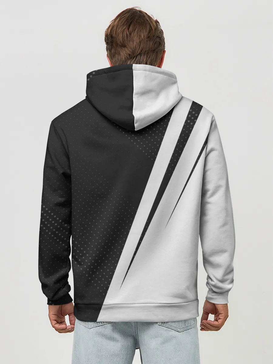 Худи мужской база хлопок / REAL MADRID / РЕАЛ МАДРИД