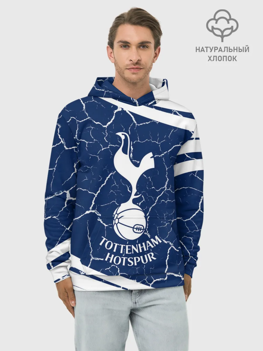 Худи мужской база хлопок / TOTTENHAM HOTSPUR / Тоттенхэм