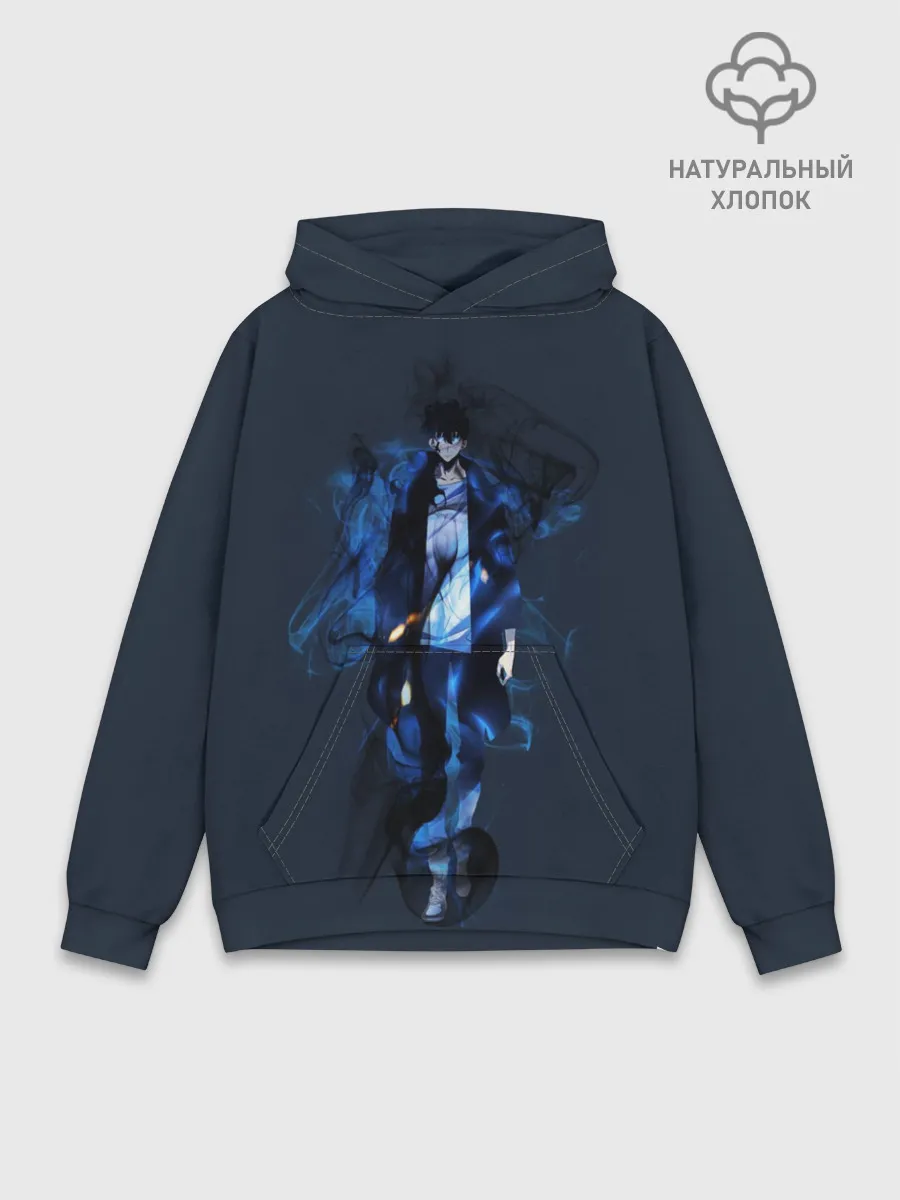 Худи мужской база хлопок / Поднятие Уровня в Одиночку