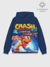 Худи мужской база хлопок / Crash Bandicoot