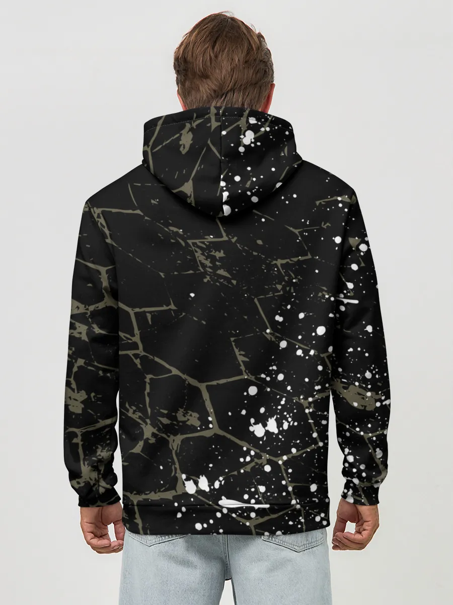 Худи мужской база хлопок / JUVENTUS.