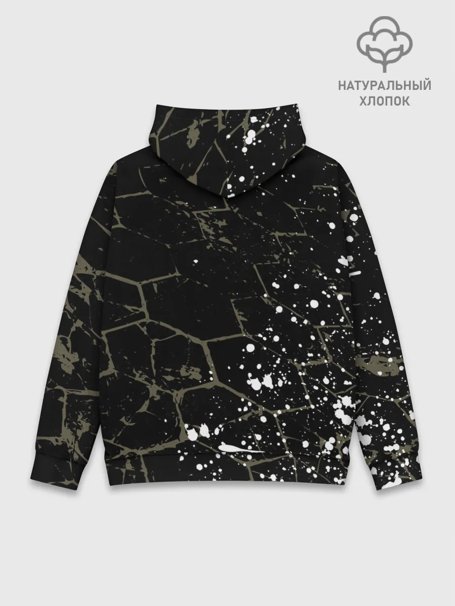 Худи мужской база хлопок / JUVENTUS.