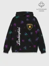 Худи мужской база хлопок / LAMBORGHINI / Ламборгини