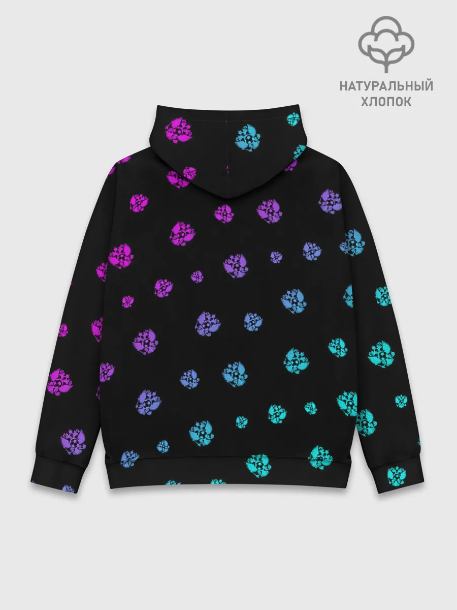 Худи мужской база хлопок / FOOTBALL RUSSIA / Футбол