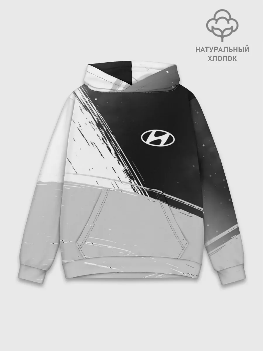 Худи мужской база хлопок / HYUNDAI / Хендай