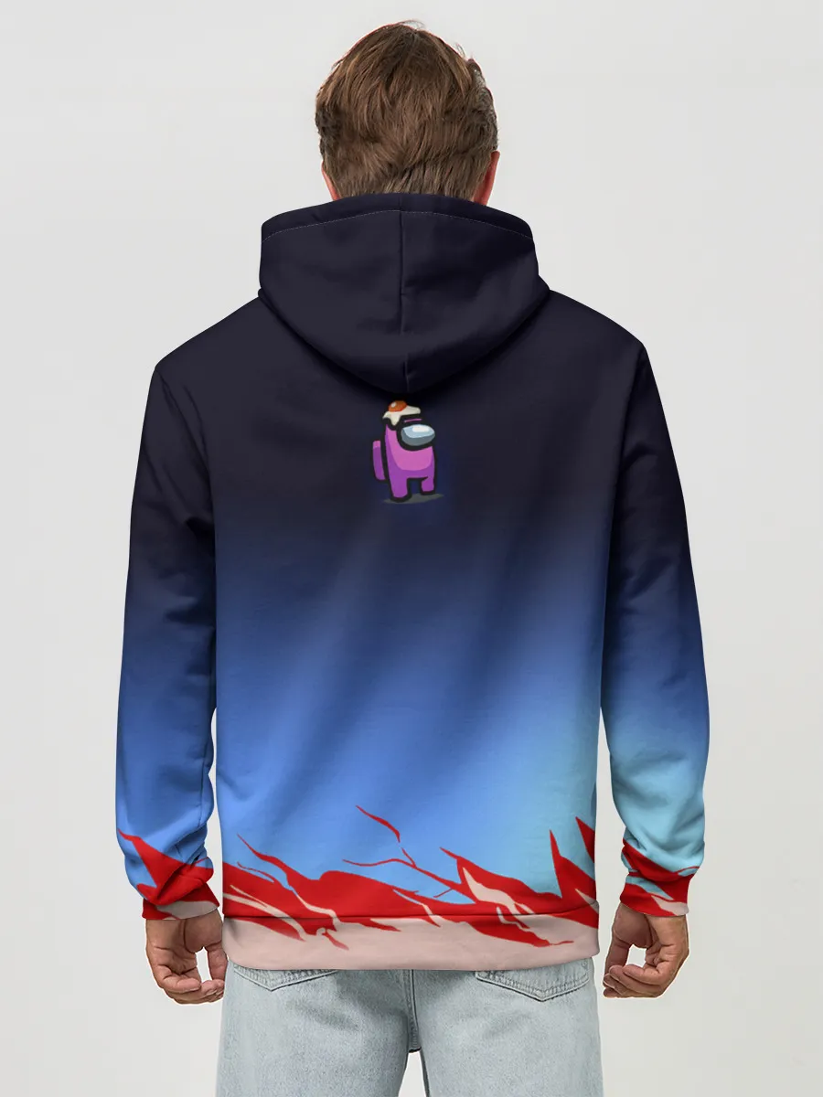 Худи мужской база хлопок / Among UsEtow