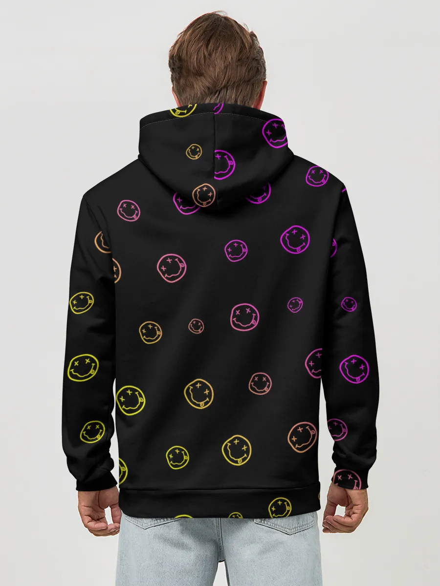 Худи мужской база хлопок / NIRVANA / НИРВАНА